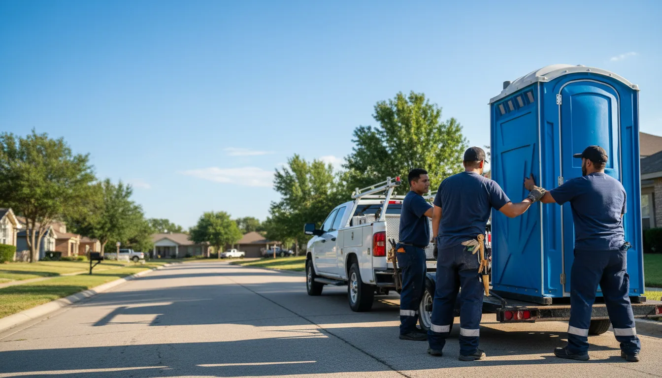 Portable Toilet Rental in Fentress, TX near me